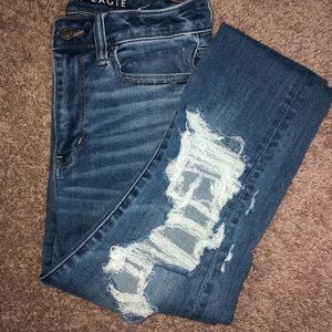 American Eagle Outfitters High-Waisted Jeans
